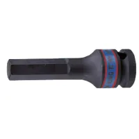 Kt Pro Herramientas 401510 M 3 – 5/32 Cm De Largo 1/2 "unidad Impacto Hex Bit Socket