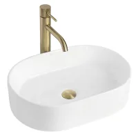 Lavabo Sobre Encimera Rea Nadia 46 White