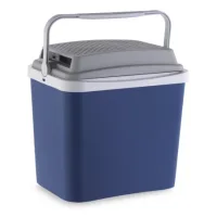 Nevera De Camping Termoeléctrica 12 V, 24 L, Color Azul, 40 X 39,5 X 41 Cm
