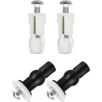 Piezas De Bisagras De Fijación Para Asiento De Inodoro, Tornillos De Expansión Para Tapa De Inodoro, Tornillos De Fijación Para Asiento De Inodoro, Piezas De Repuesto Para Tapa De Inodoro