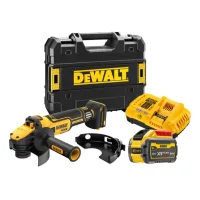 Amoladora Angular Dewalt De 125 Mm Y 18 V, Modelo Dcg409vsx1t, Con 1 Batería De 9,0 Ah Y Velocidad Variable Tstak