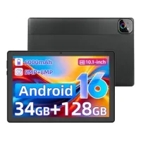 Tablet Android 16, Gemini Ia, 34 Gb Ram, 128 Gb, Ampliación De 1 Tb, 6000 Mah, Octa-core, 10,1'' - 25,65 Cm