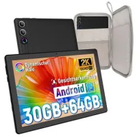 Tablet Octa-core, 30gb Ram, 128gb, 2k Fhd, 11.5", 8400mah, Wifi 6, Desbloqueo Facial, Android 15, Negro