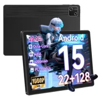 Tablet Octa Core 30(6+24)gb Ram, 128gb Rom 1tb Expansión, Pantalla Táctil Ips Hd, Cámara Dual, 10,1'' – Negro