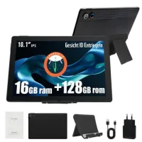 Tablet Octa Core, 16gb Ram, 128gb, Incluye Soporte, Pantalla Dividida, Hd 1280x800, Wifi6, Bt 5.3, 11'' –negro