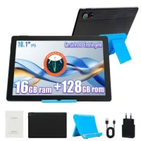Tablet Octa Core, 128 Gb, Incluye Soporte, Hd 1280x800, Widevine L1, 6800 Mah, Wifi 6, Android 14, 11'' –negro
