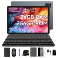 Tabwee T20 Tablet 10.1" Hd+ 8gb+256gb 5000mah Android 15 Gris + Pack De Accesorios Tablets