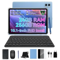 Excitpower T20 Tablet Wifi 10,1" Android 16 8gb Ram 256gb Rom + Pack De Accesorios Tablets,azul