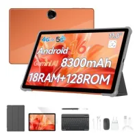 Tablet Blackview Zeno 5 Wifi 11' 8gb 128gb Doke Ai 2.0 Y Modo Pc 3.0 Certificación Tüv Süd Naranja