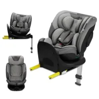 Silla De Auto I-fix I-size (40-150 Cm) De Kinderkraft Cool Grey