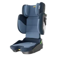 Silla De Coche Infantil - Elevador Con Respaldo - Polipropileno Y Acero - Azul (53x35x78cm)