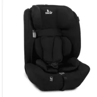 Toral Alzador Coche Niño - Silla Coche Grupo 1 2 3 I-size - Desde 76-150 Cm - Silla Coche Bebe - Elevador Coche Niño Y Niña - Silla Bebe Coche Modelo Silverstone Negro