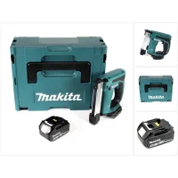Makita Dst 221 T1j 18 V Li-ion Batería Tacker En Makpac + 1x Bl 1850 B 5.0 Ah Li-ion Batería - Sin Cargador