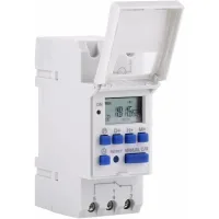Lcd Minuterie Programmateur Horaire Électrique Hebdomadaire Numérique Timer Interrupteur 15a(220v),