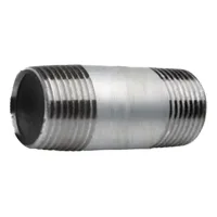 Niple De Tubería De 1 1/2 Pulgadas (100 Mm) Galvanizado