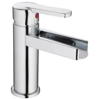 Grifo Monomando De Lavabo Con Caño En Cascada Niagara Schütte