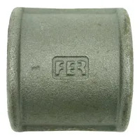 Manguito De Acoplamiento De Hierro Fundido Galvanizado 2x Gw 1/4 Pulgada