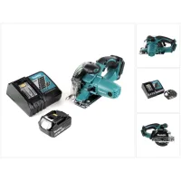 Makita Dcs 552 Rg1 Sierra Circular De Mano Para Metal Con Batería De 18 V Y 136 Mm + 1 Batería De 6,0 Ah Y Cargador + Hoja De Sierra Y Gafas Protectoras