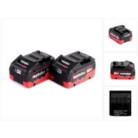 Metabo - 2x Baterías 8,0 Ah 18v Lihd (625369000)