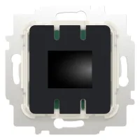 Busch-jaeger Inserto De Regulador Electrónico De Temperatura Ambiente/actuador De Calefacción Con Pantalla, Con Sensor Remoto Opcional, Con Manejo Táctil 230 V Ac Contacto Normalmente Abierto (no) Fre