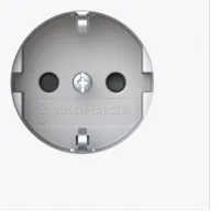 Busch-jaeger Schuko® Enchufe "flat" Con Protección Safety+ Blanco Estudio - Busch-art Linear® (20-1 Eucbf-44g), 2cka002013a5521