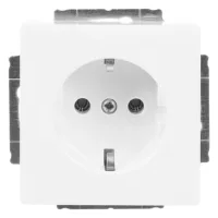 Busch-jaeger Paquete Grande Enchufes Schuko® Insertos Blanco Estudio - Plattform 63 (20 Euc-84 Bulk), 2cka002099a0307