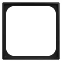 Busch-jaeger Tapa Central 50x50 Mm Negro Mate - Busch-balance® Si (1746-915-101), 2cka001726a0240