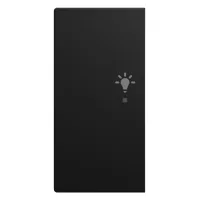 Busch-jaeger Balancín 2 Vías Izquierda Símbolo "luz" 2 Vías Negro Mate - Busch-balance® Si (6231-21-915), 2cka006220a1005