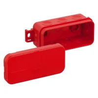 Spelsberg Caja De Derivación, Roja, Tipo De Protección Ip55, Sección Máx. Del Conductor 2,5², Resistencia A Los Golpes Ik07, Clase De Protección Ii, Ui 400v Ac, Vde, Sin Halógenos, 34570801