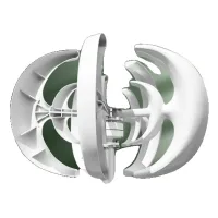 Generador De Turbina Eólica, Uso Eficiente De La Energía, Opciones De Montaje Versátiles, Eje Vertical, 24 V, Controlador Mppt Gratuito, 1000 W