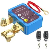 Interrupteur De Coupure De Batterie - 12 V - 240 A - Para Coche Barco Autocaravana Camion Atv - Automático Con Mando A Distancia - 1 Unidad
