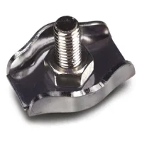 Sujetacable Plano Simple Cincado 1 Tornillo 6 Uds Ø 5-26 Mm - 09520280bo
