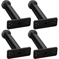 4pièces Support De Lit Réglable Lot Lit Ajustables Hauteur Compatible Avec Pratique Et Fiable