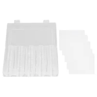 Lot De 100 Capsules Pour Pièces De Monnaie De 17 À 30 Mm, 5 Tailles, Étui De Protection Transparent Pour Pièces De Monnaie Avec Joi