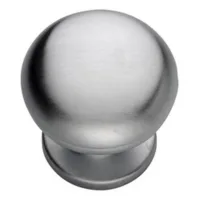 Pomolo Ottone Cipolla  D 63mm  143 Cromo Sat
