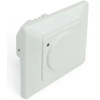 Detector De Movimientos Empotrado Pared 80x80mm Con Control De Tiempo Luz Y Distancia - Bematik