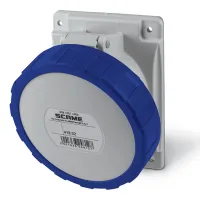 Base Empotrable Cetac En Cuadro Estanca 32a Ip67 Optima Scame Bece-cla-4183263 2p + Tt
