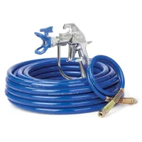Graco Stanowsiko Malarskie Pistolet Silver Plus + Wąż Bluemax Ii 15m + Końcówka Biczowa 0,9m