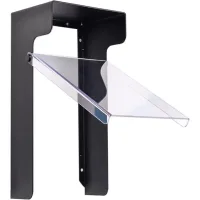 1 Unidad De Cubierta Para Interfono De Timbre Exterior, Impermeable Y De Metal, Para Dispositivo Con Cámara, Botón Y Timbre De Puerta, U145