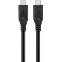 Goobay 74192 Cable Usb Usb4 Gen 2x2 1,5 M Usb C Negro