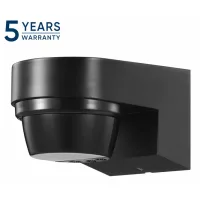 Sensor De Movimiento Orno 240°, Ip65, 2000w, Negro