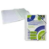 Pp Bismark Carpeta Espiral 20 Fundas Transp.