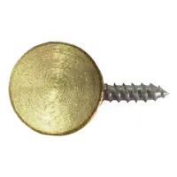 Blister 4 Soportes Estante Vitrina Laton Pavonado