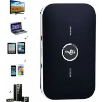 Rt-b6 2-en-1 Bluetooth Metteur Et Rcepteur Audio Sans Fil Adaptateur Hifi 3.5mm Pour Smartphone Tv Pc Yyv