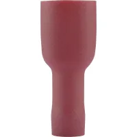 Conector De Cuchilla Vogt 3944 Aislado 6,3 Mm Rojo