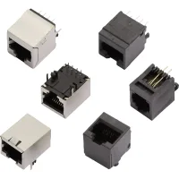 Conector Eléctrico Mh Connectors Mhrjj66nfv Vertical 6p6c