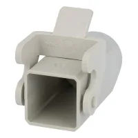 Carcasa De Acoplamiento Harting 19200030720 Plástico Duradero Gris