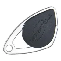Insignia Electrónica De Intratone Negro - Insignia De Acero Inoxidable De Mifare 08-0101