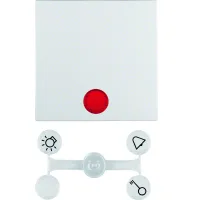 Cubierta De Interruptor Berker Wippe M Befst M Linse Ip44 Mate