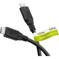 Goobay 74198 Cable Usb Usb4 Gen 2x2 3 M Usb C Negro